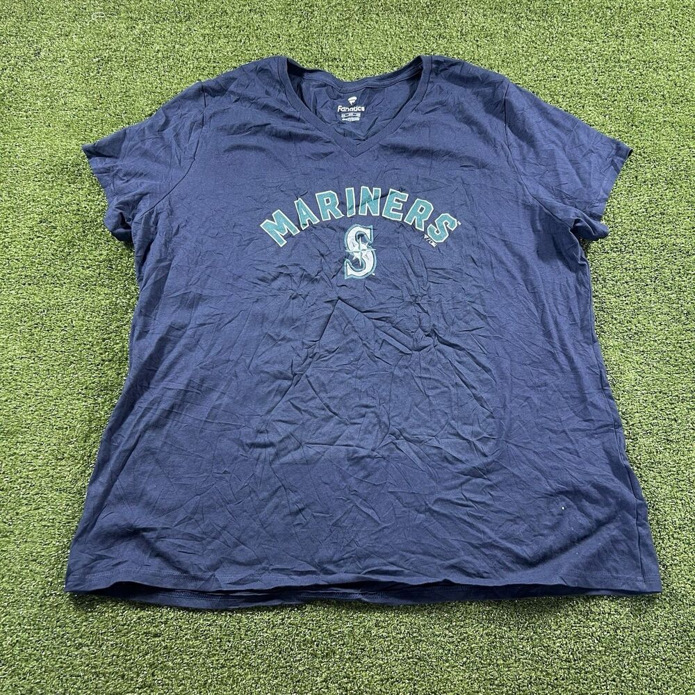 Seattle Mariners Fanatics Shirt Womens 2XL NWOT
